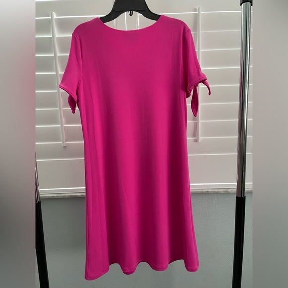 Cece Tie Sleeve Shift Dress, pink, XS - Picture 5 of 5